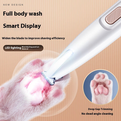 LED Light Pet Paw Trimmer & Grooming Clippers