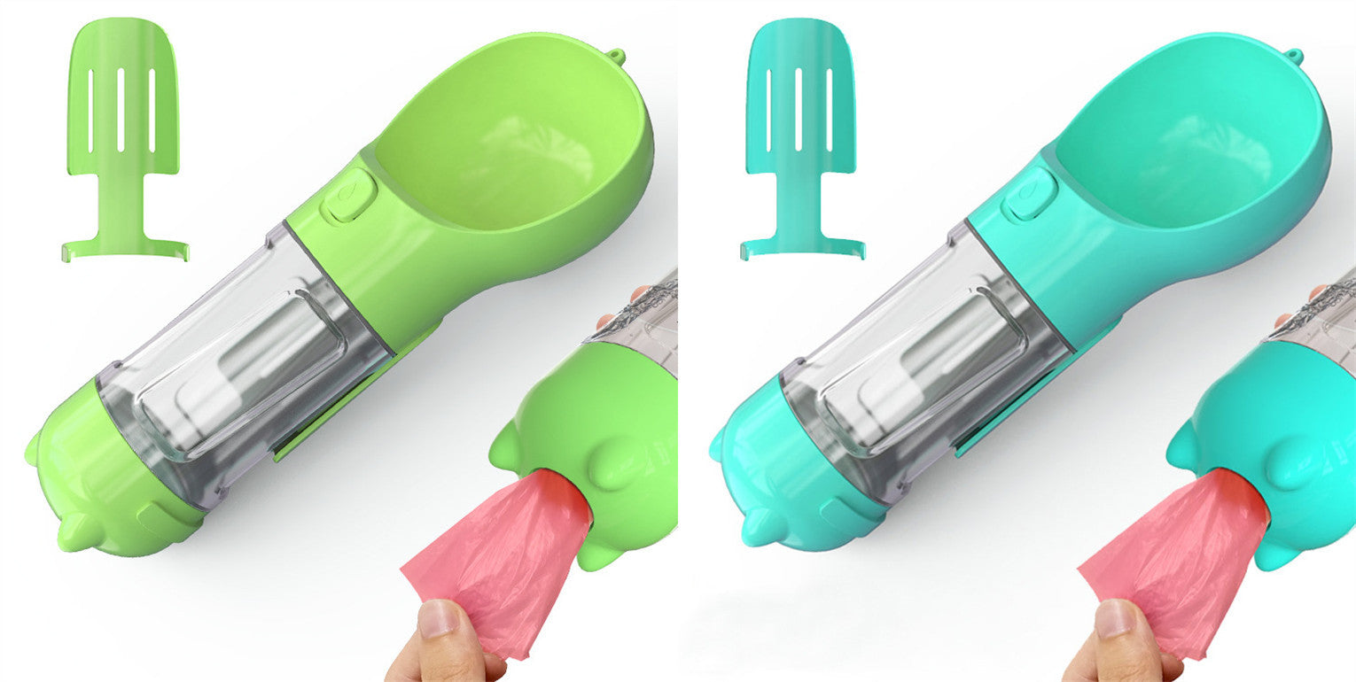 All-in-One Pet Water Bottle & Storage