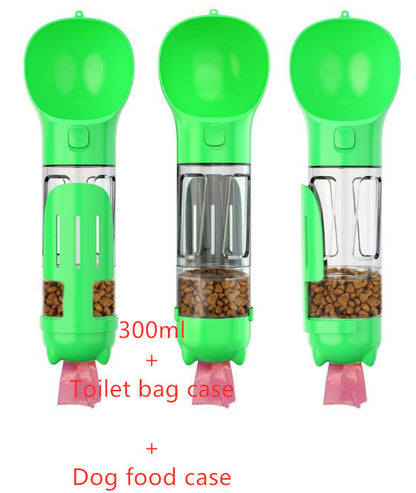 All-in-One Pet Water Bottle & Storage