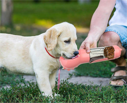 All-in-One Pet Water Bottle & Storage