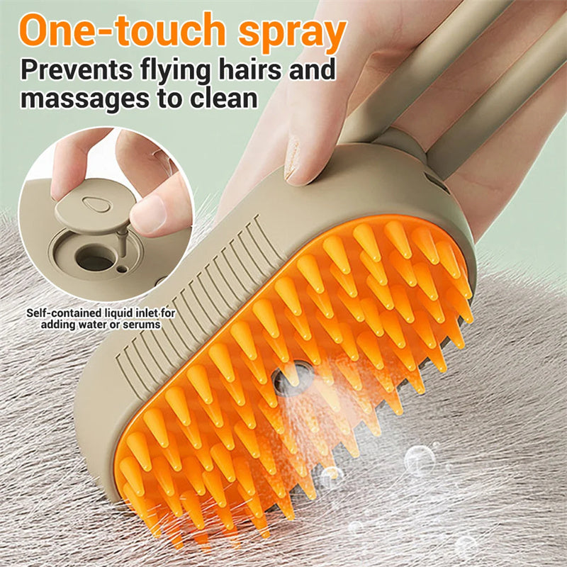 3-in-1 Electric Pet Grooming Brush