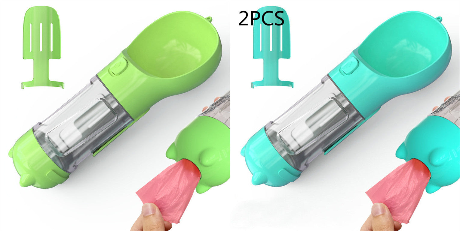 All-in-One Pet Water Bottle & Storage