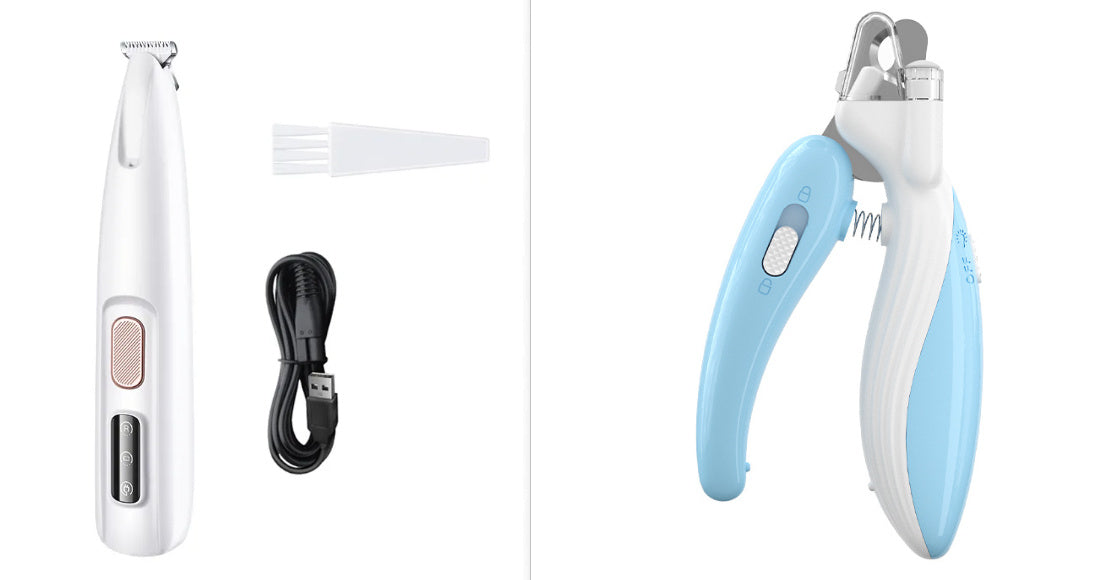 LED Light Pet Paw Trimmer & Grooming Clippers