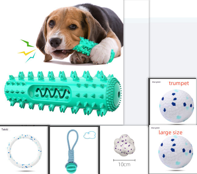 Dog Teething Stick & Toothbrush Toy