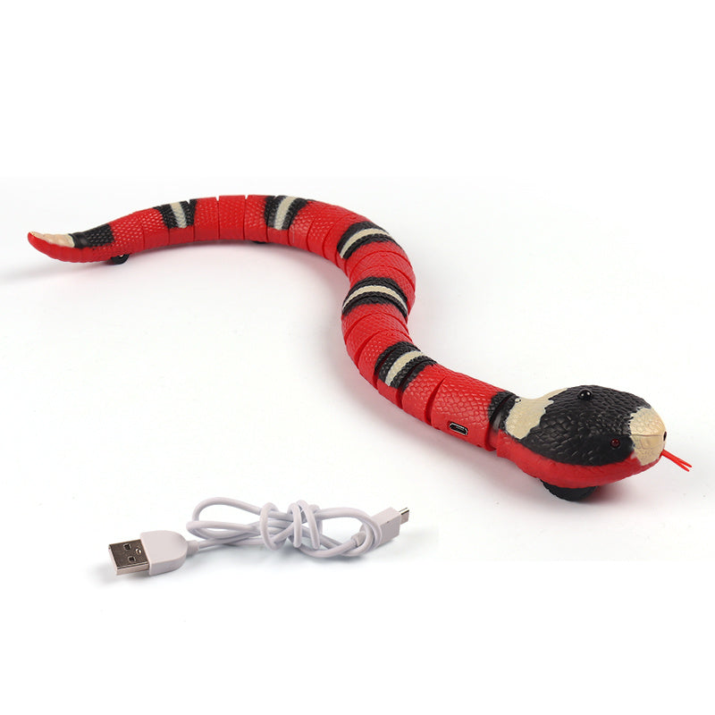 Smart Sensing Automatic Eletronic Snake Toy For Pet